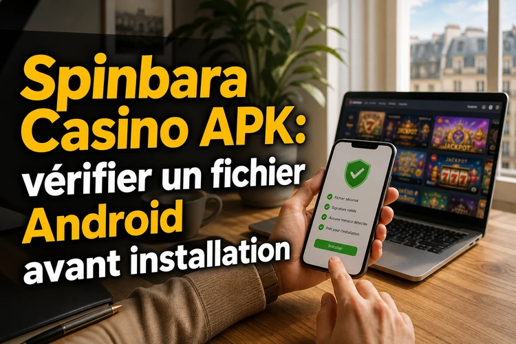 Spinbara Casino APK: vérifier un fichier Android avant installation