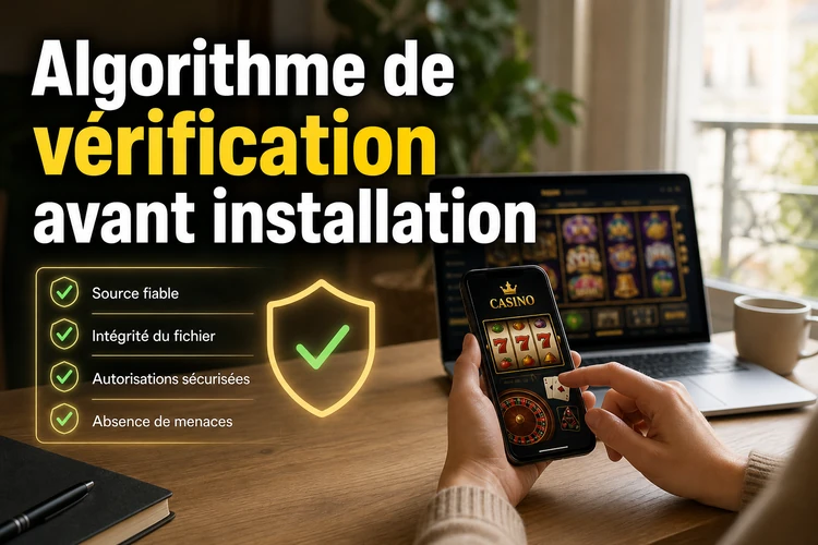 Algorithme de vérification avant installation