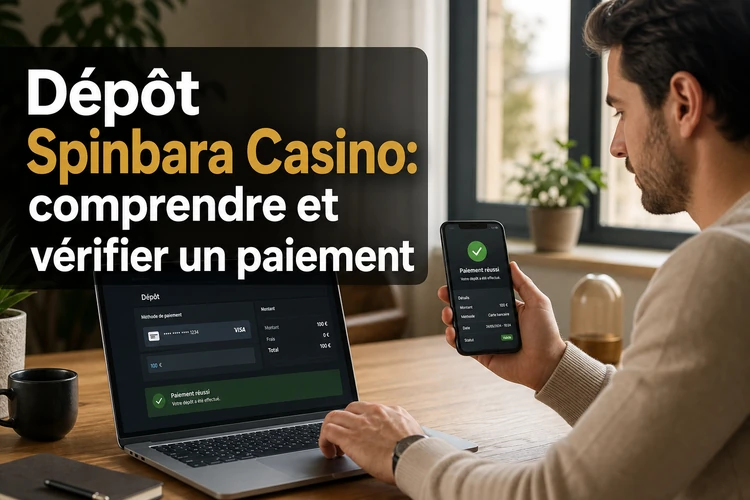Dépôt Spinbara Casino: comprendre et vérifier un paiement